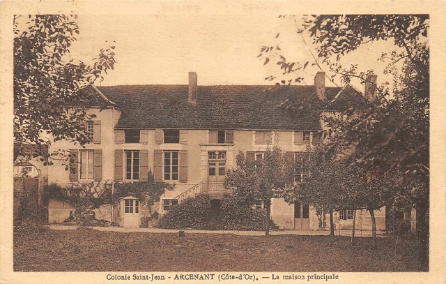 Colonie Saint-Jean - ARCENANT - Côte d'Or - la maison principale