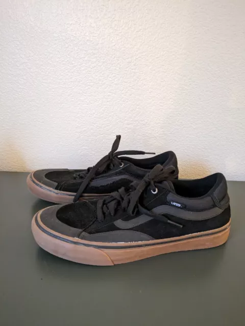 Vans Ultracush 3D Shoes Men's 11 Black Low Top Gum Sole Suede Skateboarding