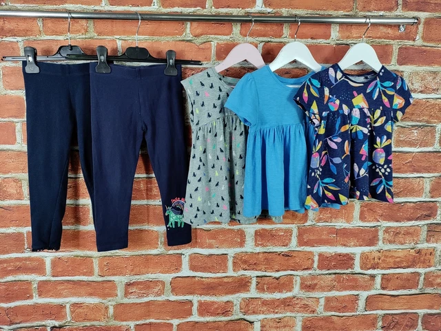 Girls Bundle Age 3-4 Years Next Gap Leggings Top T0Shirt Casual Kids Set 104Cm