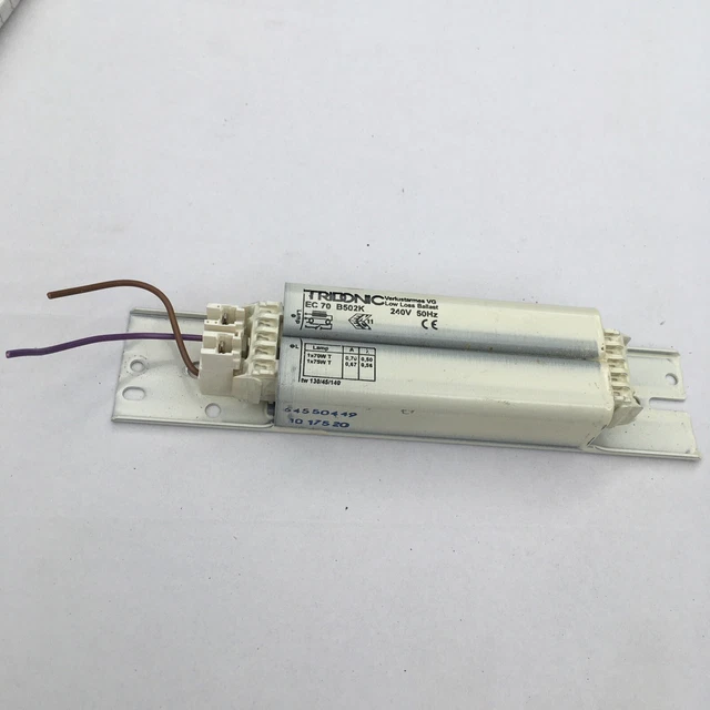 Tridonic EC70 B502K 240 V soffocamento zavorra magnetico per luce fluorescente 70/75 W T8