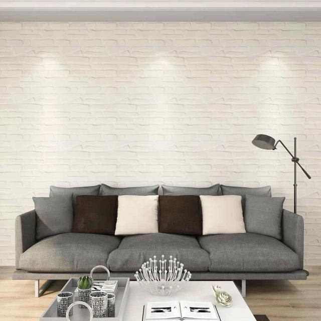vidaXL Panneaux muraux 3D 24 pcs 0,5x0,5 m 6 m2