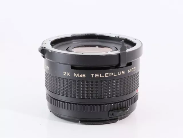 Kenko 2X M45 TELEPLUS MC6 Teleconverter für Mamiya M645 EXC Von JP #5153