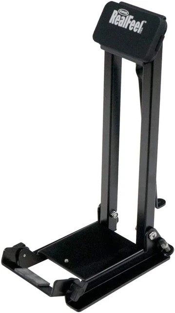 Realfeel Folding Bass Pedal Practice Pad - Kick Drum Practice Pad - Fits Single