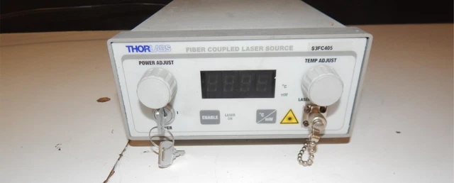^^ THORLABS S3FC405 - Fabry-Perot Benchtop Laser Source, 405 nm, 2.0 mW (AWQ81)
