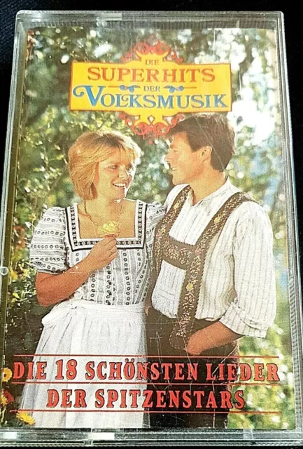 Die Superhits der Volksmusik - 3/93 - MC MUSIK KASSETTE - Zustand Gut