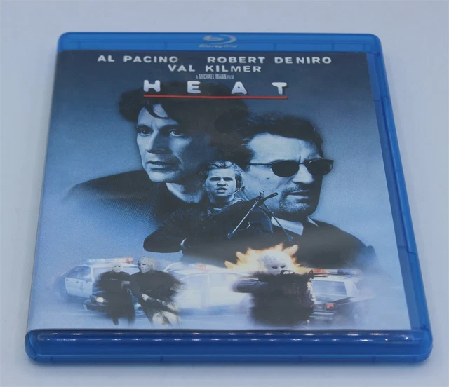 HEAT (BLURAY DISC, 2013) Al Pacino, Robert De Niro, Val Kilmer 4.99