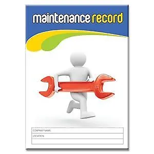 Maintenance Record Log Book A5