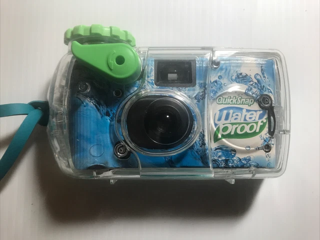 Cámara fotográfica de un solo uso Fujifilm QuickSnap impermeable de 35 mm - sin abrir sin caja