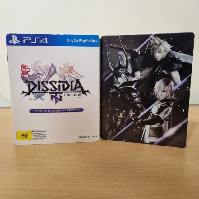 PS4 Sony Playstation RPG Final Fantasy Dissidia Steelbook Edition Region 2 Japan