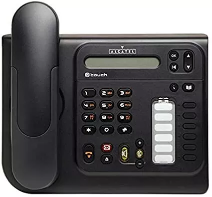 Alcatel 4018 Ip Touch Telefono Fisso Voip Ip 2 Porte Ethernet 6 Tasti Programmab 2