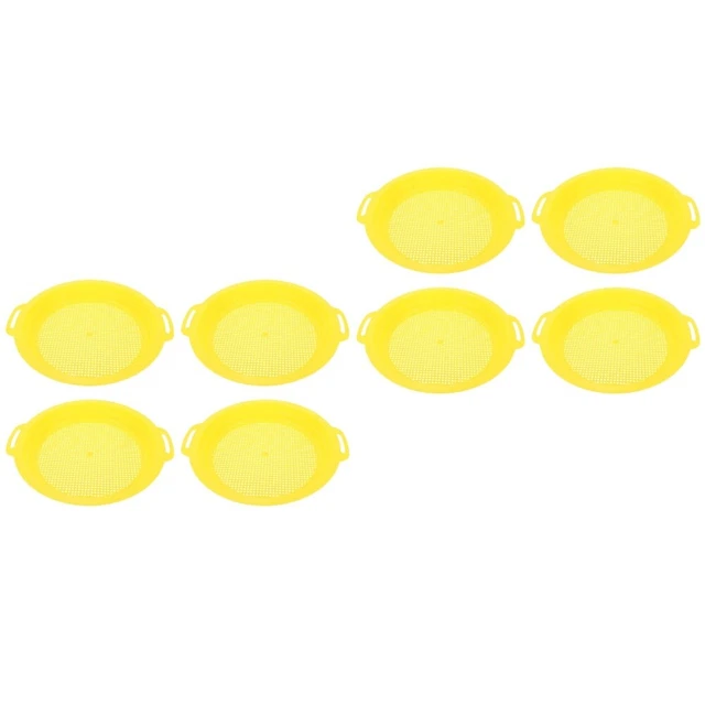 8 Pcs Spielzeug Strand Sand Sichter Sandkasten Sichter Sand Sichter Sieb