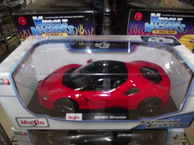 Modèle Réduit BMW M5 E60 Rouge 1/64 - Voiture Miniature En Métal Moulé, édition SHADOW