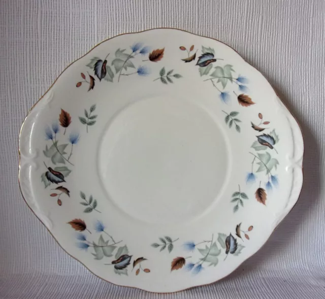 COLCLOUGH LINDEN CAKE PLATE 240 x 260mm GOOD CONDITION