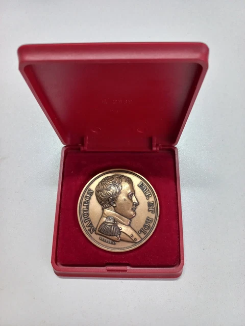 Médaille De Table Rare Erevan Brandy Company 1977 - URSS Vintage En Bronze, Tirage Limité 530 Pièces - État UNC