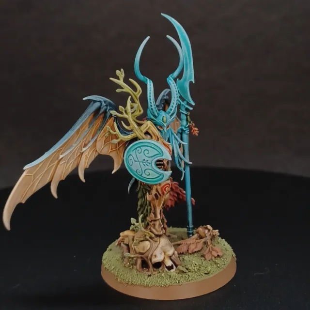 Warhammer Fantasy Age of Sigmar Army Sylvaneth Druanti the Arch-Revenant Painted