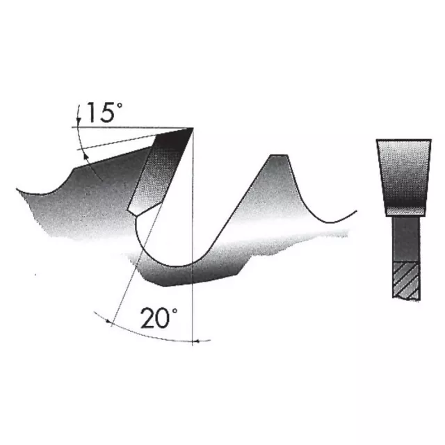 Holzkraft Hartmetall-Kreissägeblatt grobe Schnittgüte KSB-LF 700/46 HM, 5970170