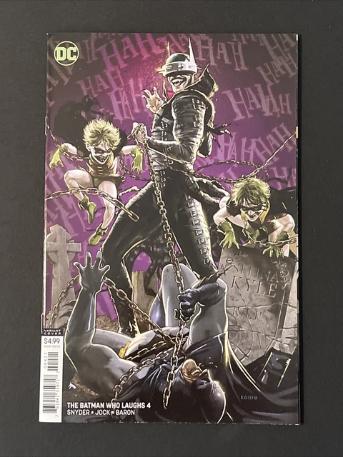 Batman Who Laughs #4 Kaare Andrews Variant DC Comics 2019 Scott Snyder NM