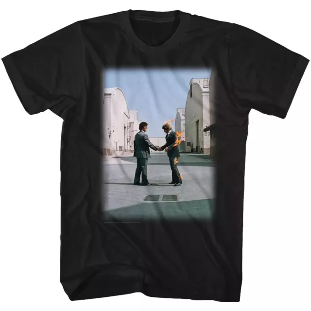 Pink Floyd Wish Vous Were Here Album Housse Homme T Shirt Psychédélique Musique