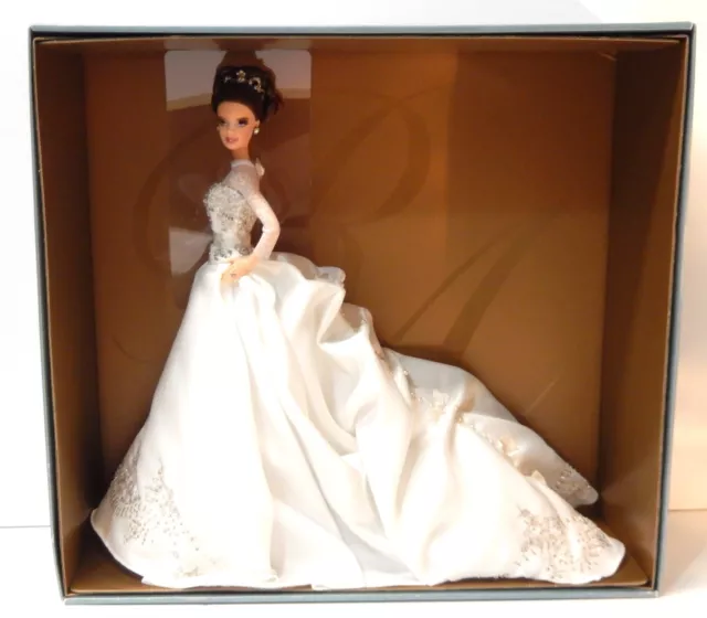 2007 Reem Acra Bride Barbie Doll Gold Label Limited Edition NRFB Mattel K7968 *