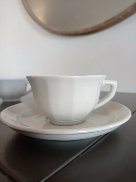2 Tasses En Porcelaine De Sarreguemines