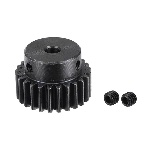 5mm Blende 25T Modul 1 15 # Stahl Spur Differentialritzel Motor Getriebe