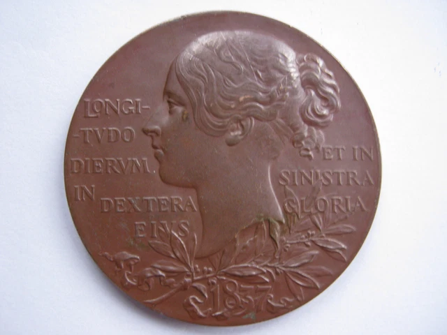 1897 Queen Victoria Diamond Jubilee bronze medal 55mm