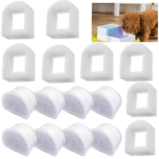 16x Cat Water Fountain Filters Replacement Fit for PetSafe Drinkwell Avalon