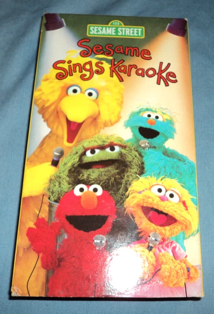Sesame Street Sesame Sings Karaoke Vhs 2003 Excellent Condition £8 