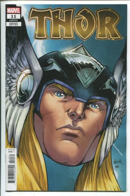 Thor #11 - Todd Nauck Headshot Variant Cover - Marvel Comics/2021