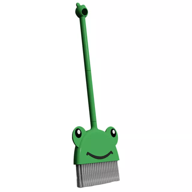 Mini Frog Broom for Pretend Play Housekeeping Helper