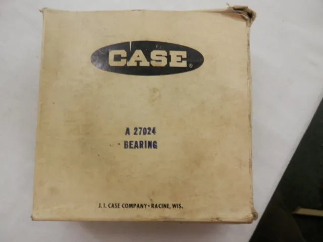 Vintage NOS CASE bearing A 27024 tractor parts J I Case RAcine Wis. new in box