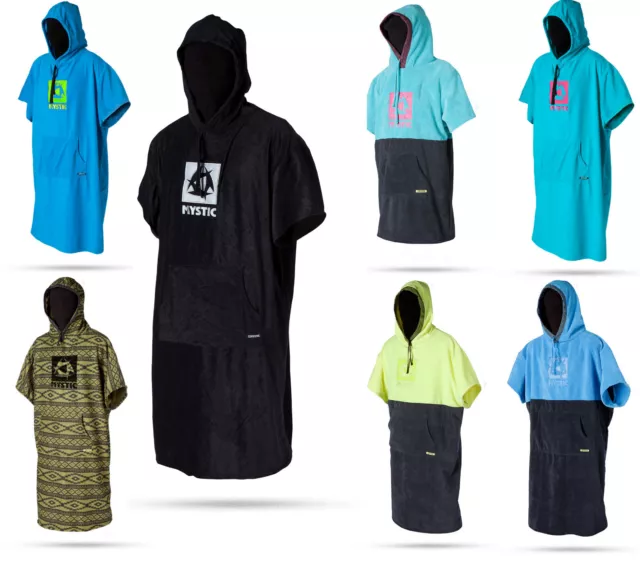 Mystic Herren Damen Erwachsene Kind wechselnder Poncho Deluxe Surfen Kitesurfen Räumung