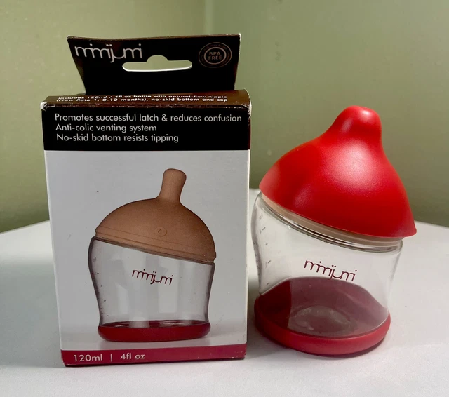 Open Box-Mimijumi 4 fl oz-Not So Hungry Baby Bottle