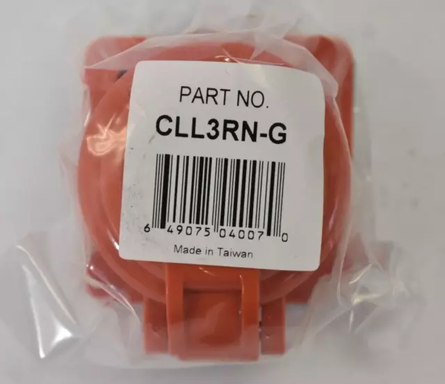 Pieza de repuesto para carcasa naranja con cubierta de cámara Marinco Power Products CLL3RN-G 3