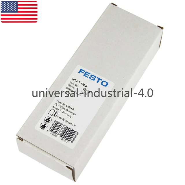 thumbnail image 2 of FESTO MLH-5-1/8-B 533137 Solenoid Directional Control Valve – New In Box 2 of 3