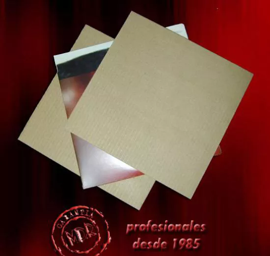 25 Cartones Protectores Para El Envio Y Embalaje De Discos De Vinilo Lp Y Maxi