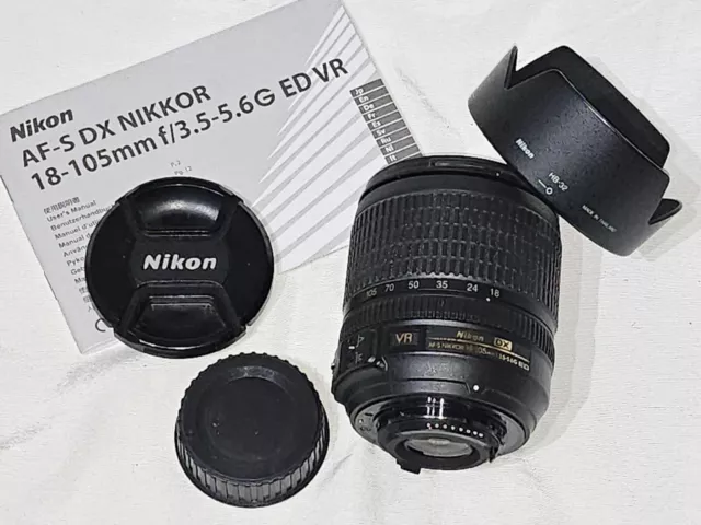 Nikon AF-S DX NIKKOR 18-105 mm 1:3,5-5,6G ED VR Objektiv