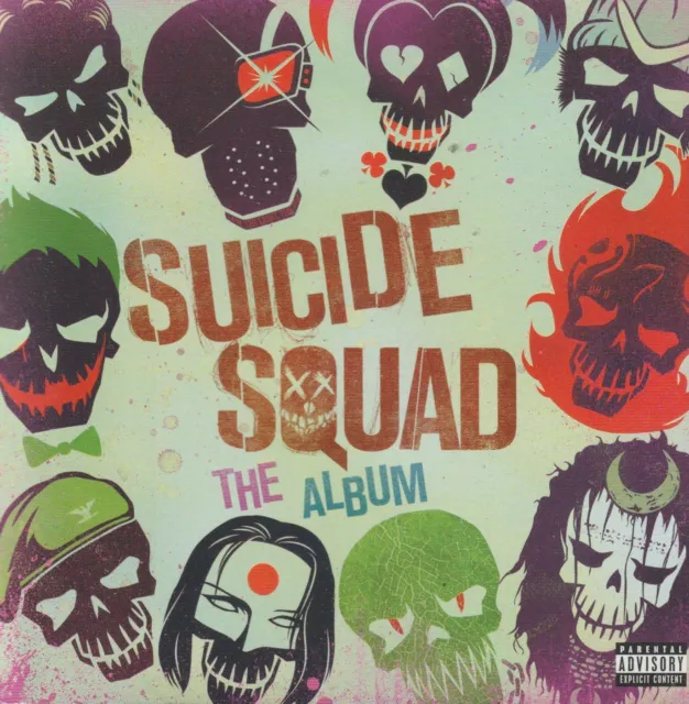 SUICIDE SQUAD - The Album Original Movie Soundtrack (OST) (CD) Atlantic 2016