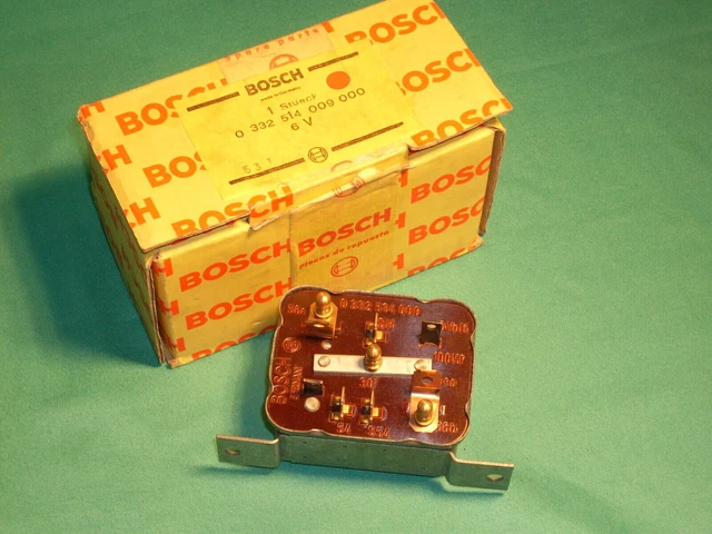 Vintage Bosch Relay Ford 17M P3 6 Volt ** Nos ** New **