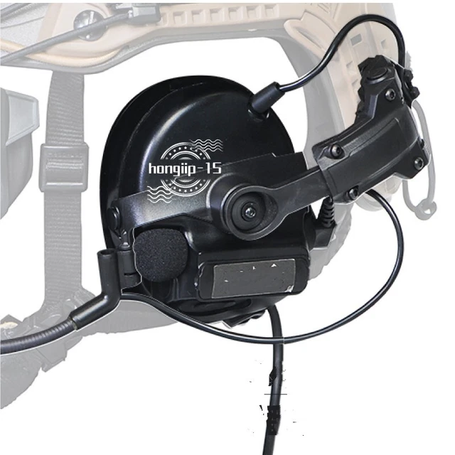 New Tactical Flip Back Helmet Mount C3 to AMP Headphone Mount PELTOR COMTAC Gift