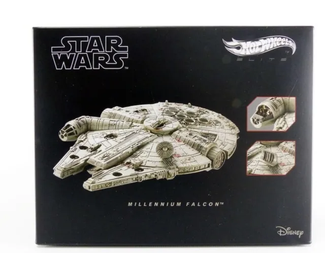 RARE! NIB! Hot Wheels Elite Star Wars IV: Return of the Jedi Millennium Falcon