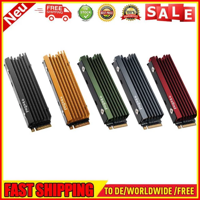 FinalCool IceSoul 08 dissipatore di calore disco rigido a stato solido per unità di memoria a stato solido M.2 NVME NGFF 2280
