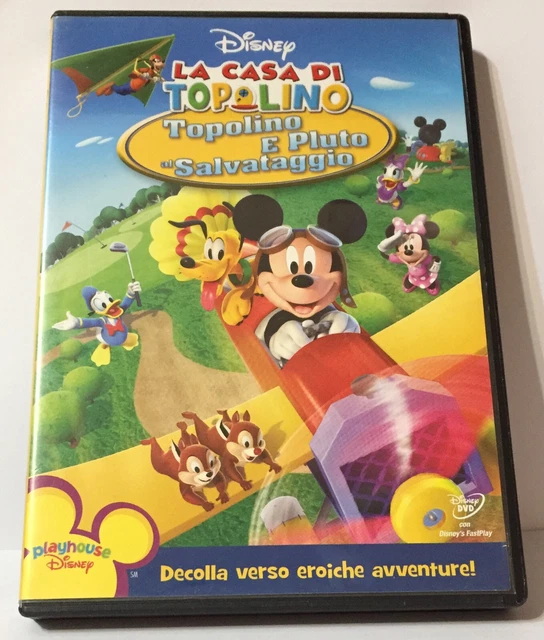 LA CASA DI Topolino e Pluto Salvataggio DVD Disney Pippo Paperino Come