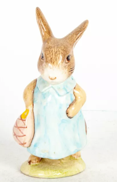 Royal Albert Beatrix Potter Figure 'Mrs Flopsy Bunny' BP6a - UK Made!