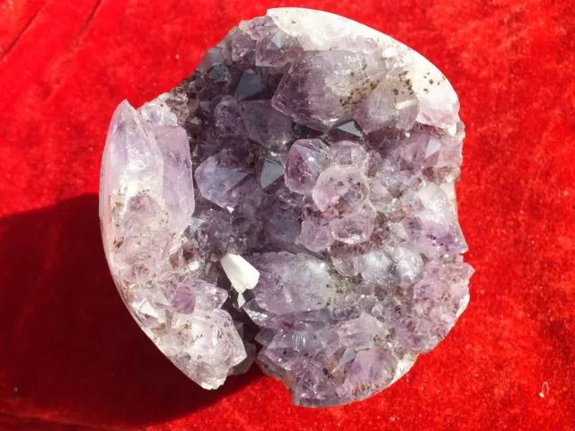 Kugel aus Amethyst, Amethystdruse 1,40 kg (078)