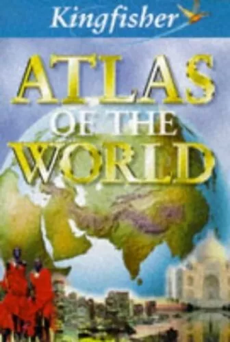 Atlas Of World Kingfisher Childrens by Steele, Philip Hardback Book The Cheap