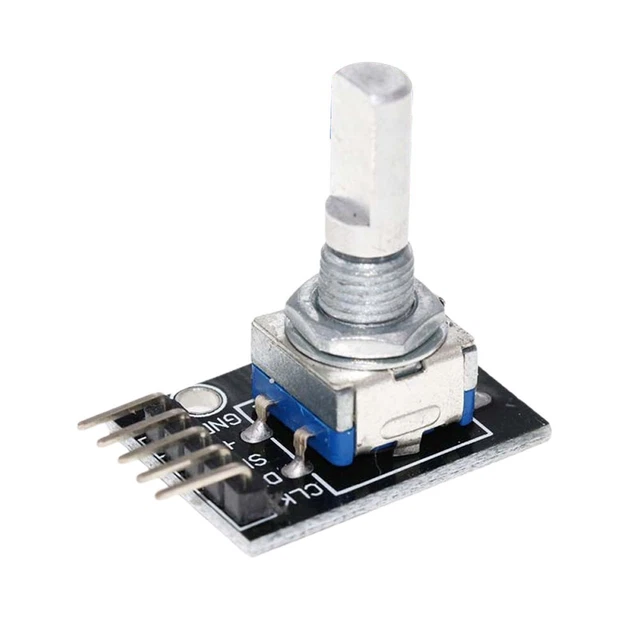 Encoder Modul 20 Puls Kreis 360 Grad 5V Arbeit Schwarz Arbeit Ziegel, Sensor