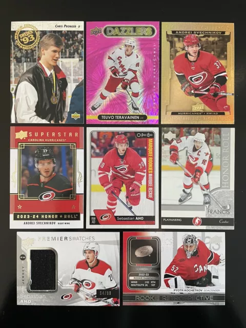 Carolina Hurricanes Fan Lot 60 Cards 1987-2024🎁Great Gift Idea for Any Fan! 🎁