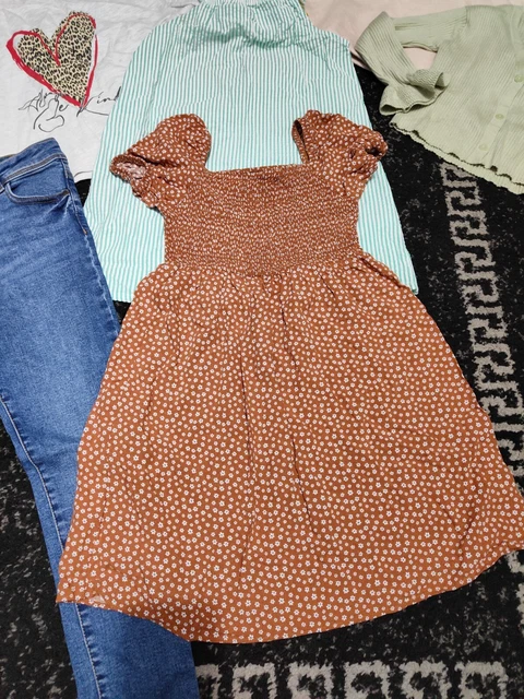 #C88💜 Huge Bundle Of Girls Clothes 9-10years NEXT GEORGE ZARA RIVER H&M PRIMARK 8