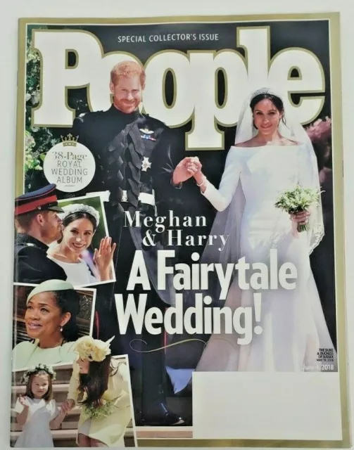 People Magazine, Special Collectors Meghan & Harry Wedding June 4, 2018 Nice